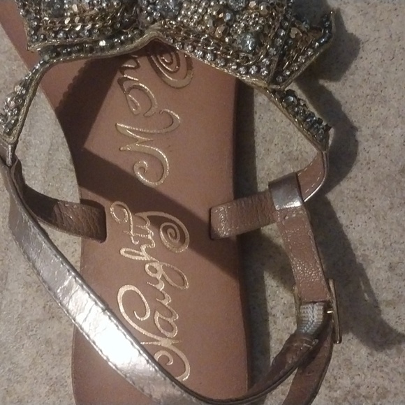 Naughty Monkey Leather Thong Sandals Size 8.5 - Picture 5 of 7